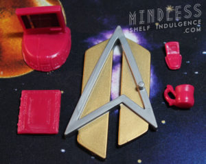 Action figure accessories for 'All Good Things' Geordi